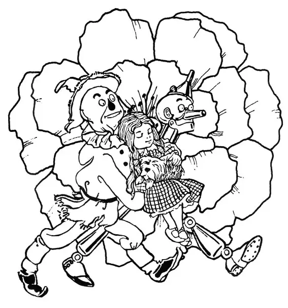 Zauberer von Oz Ausmalbilder 19