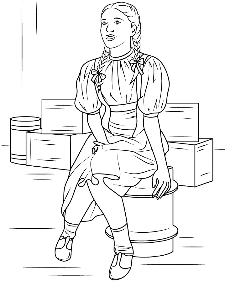 Wizard of Oz Coloring Pages 20