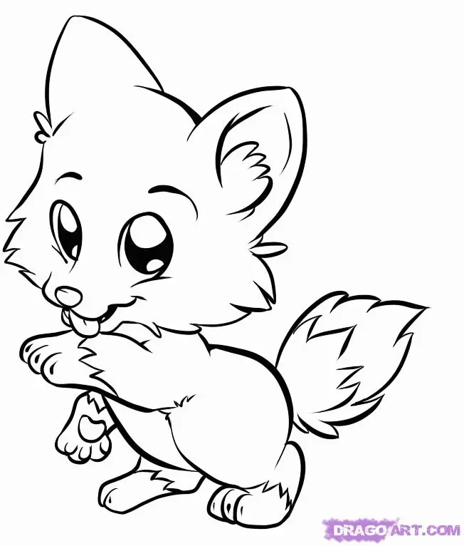 Wolf Ausmalbilder 38
