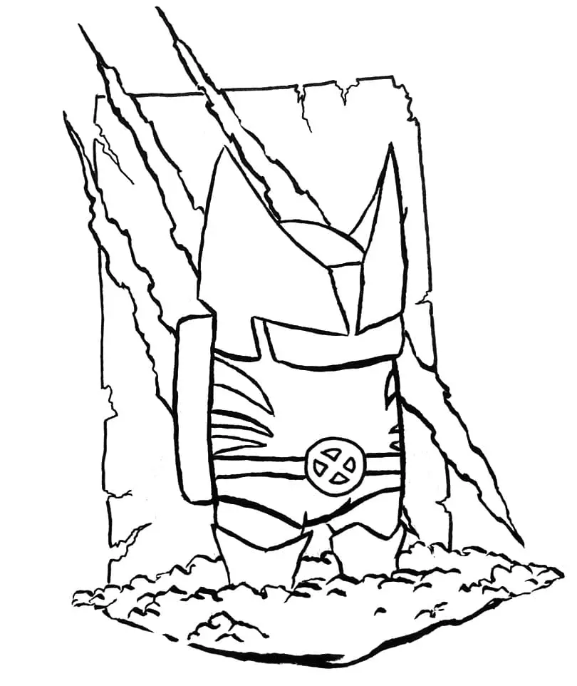 Desenhos de Wolverine Para Colorir 156