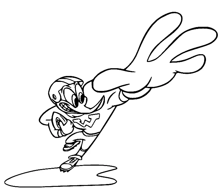 Woody Woodpecker Para Colorear 104