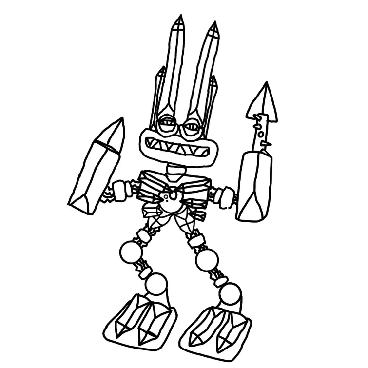 Desenhos de Wubbox Para Colorir 12