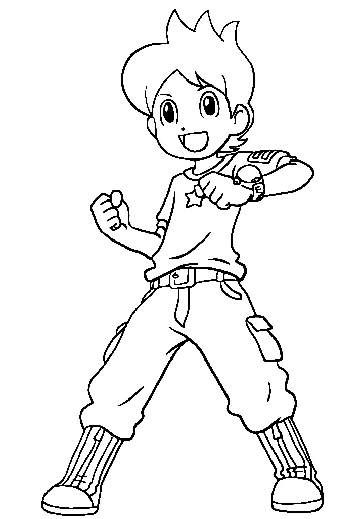 Desenhos de Yo Kai Watch Para Colorir 27