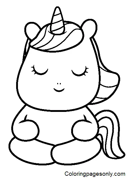 Desenhos de Yoga Para Colorir 13
