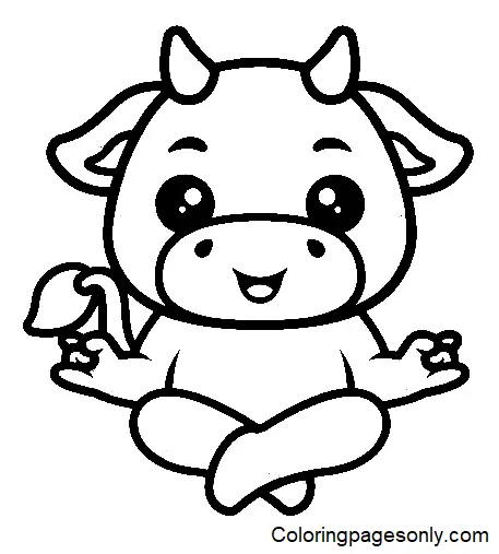 Yoga Coloring Pages 19