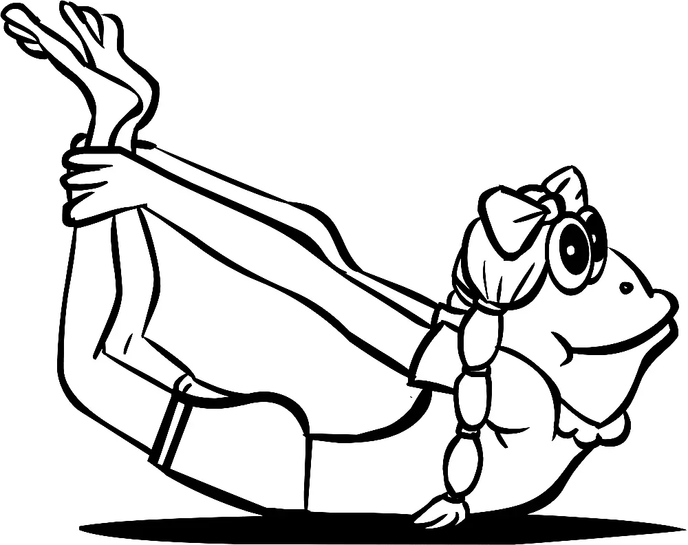Yoga Coloring Pages 37