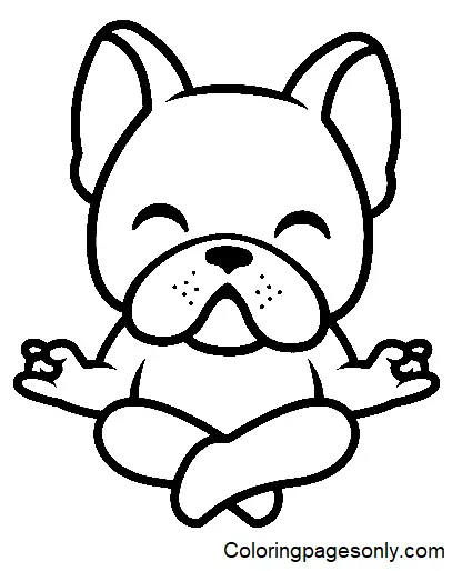 Yoga Coloring Pages 5