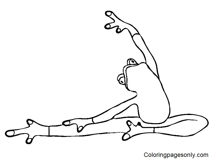 Yoga Coloring Pages 53