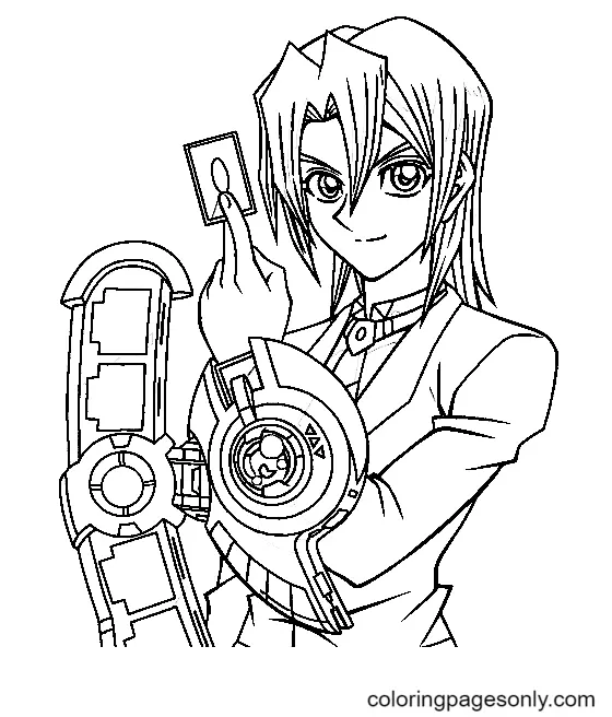 Yu Gi Oh Ausmalbilder 29