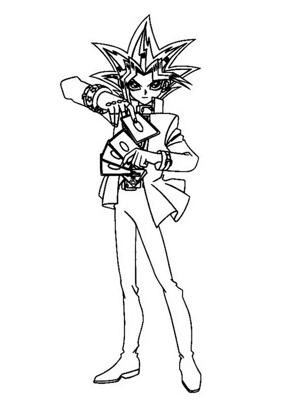 Yu Gi Oh Ausmalbilder 76
