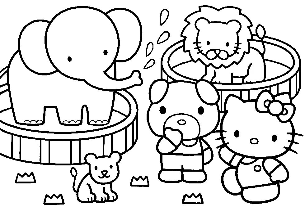 Zoo Coloring Pages 20