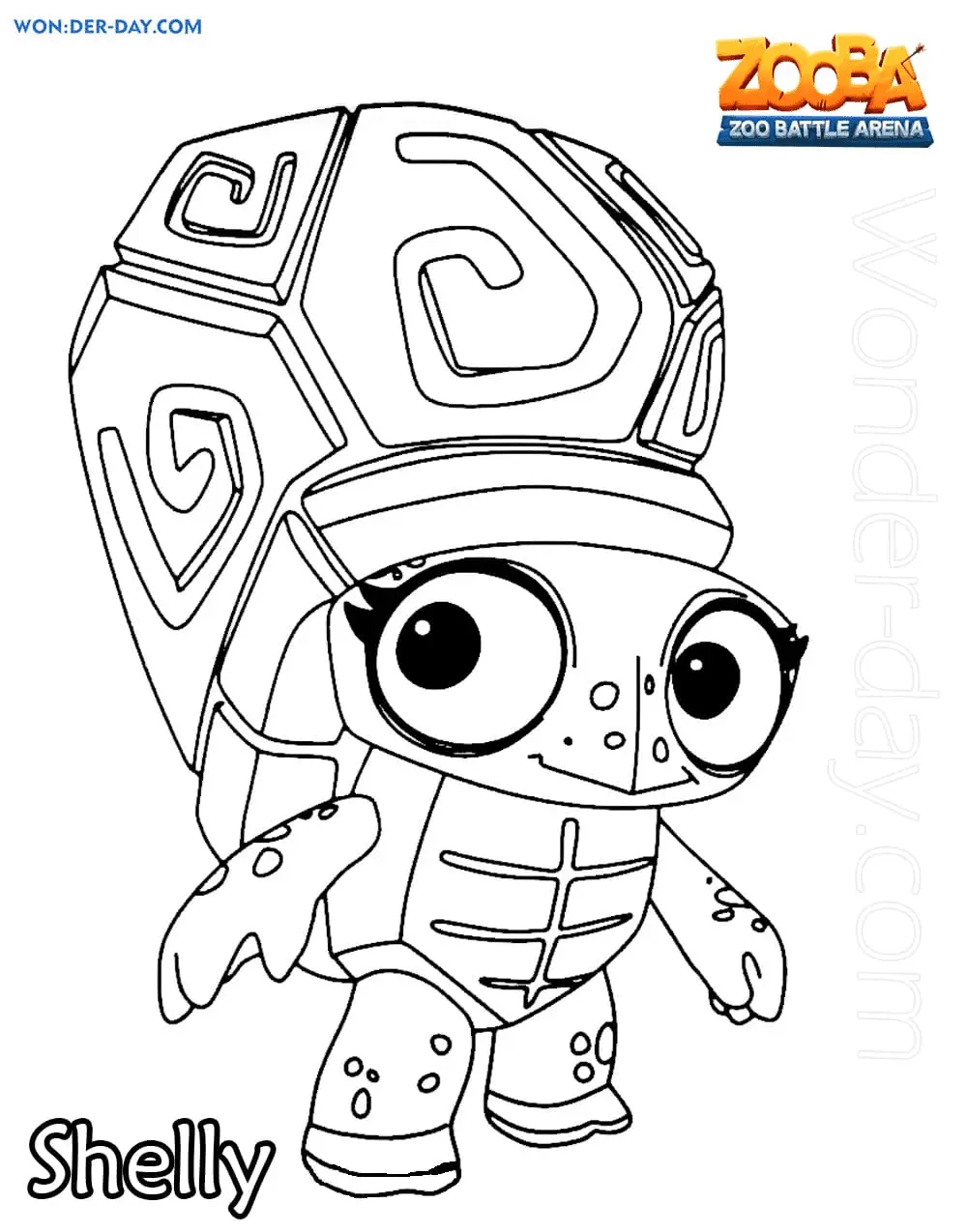 Zooba Coloring Pages 24