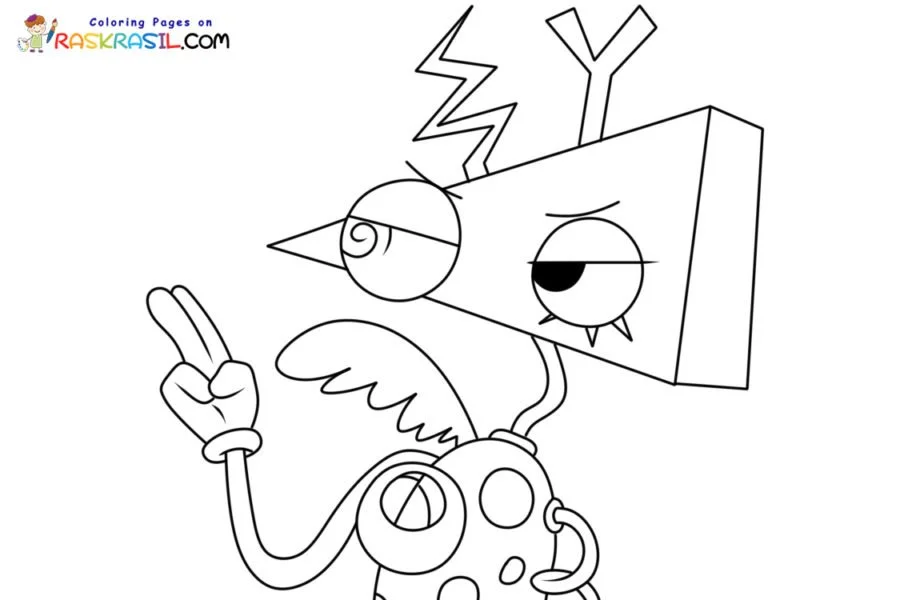 Zooble Coloring Pages 8