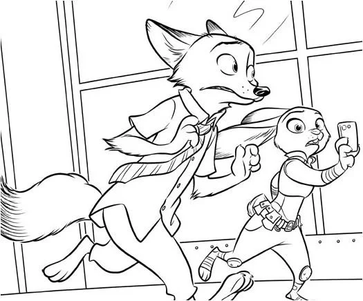 Zootopia Coloring Pages 13