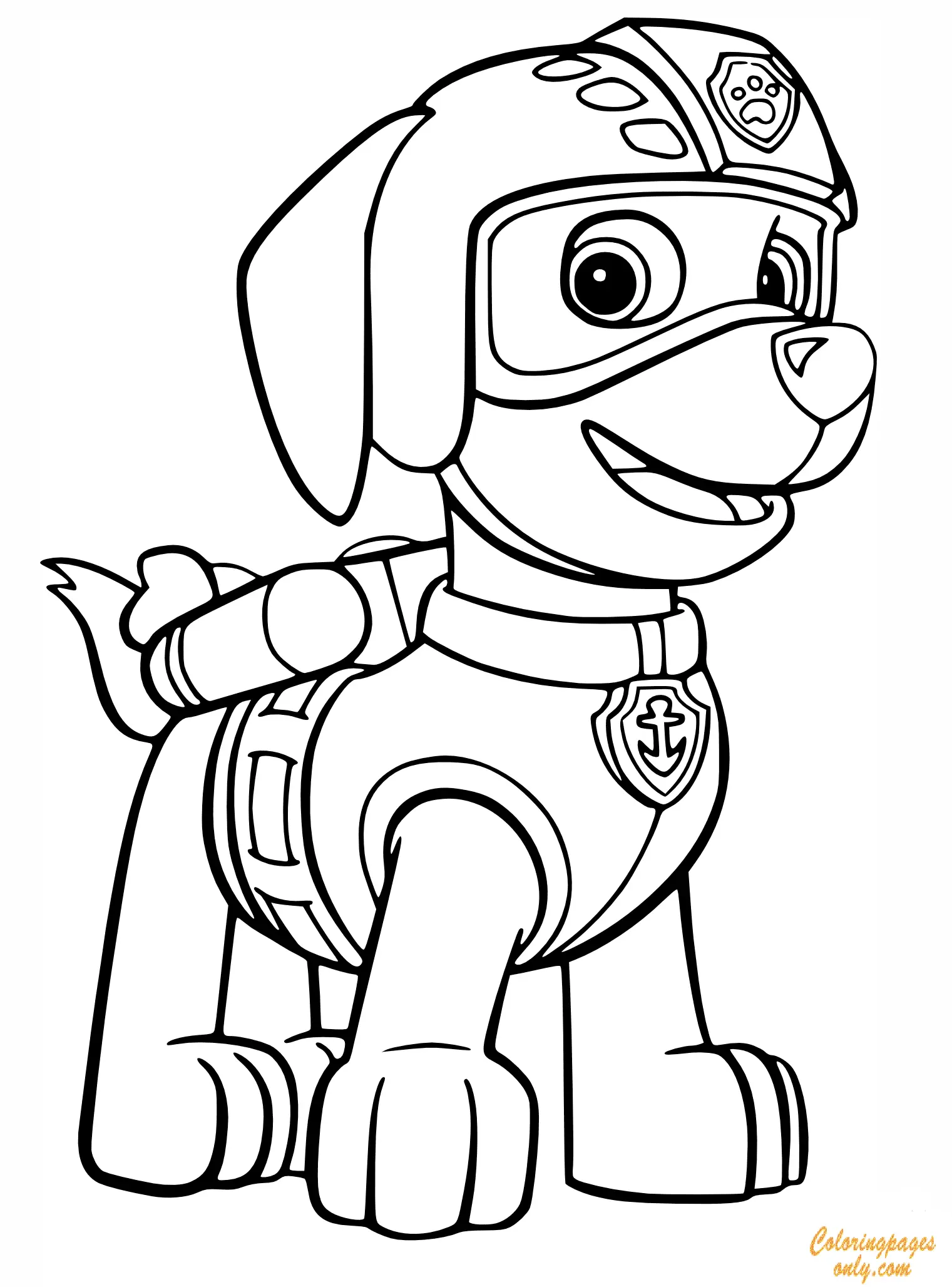 Zuma Paw Patrol Ausmalbilder 29