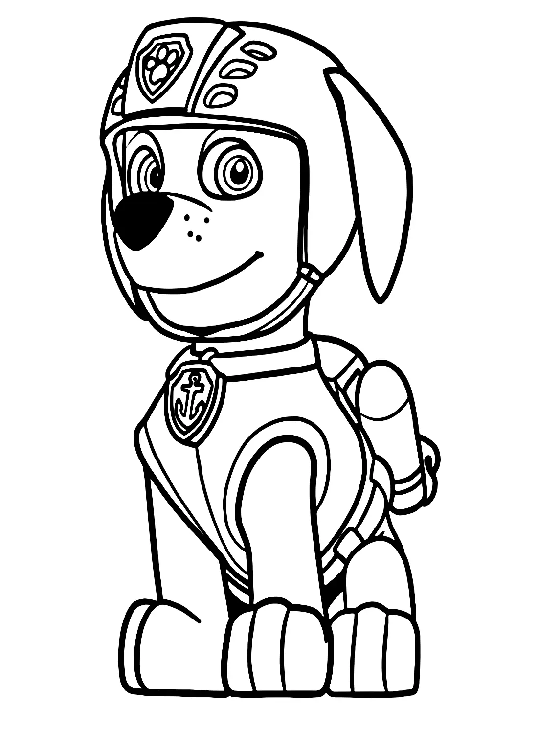 Zuma Paw Patrol Ausmalbilder 36