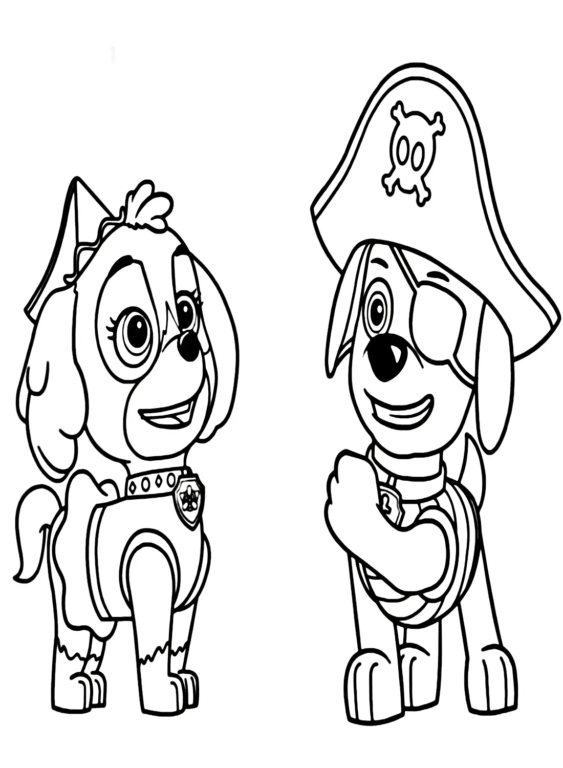 Zuma Paw Patrol Coloring Pages 37