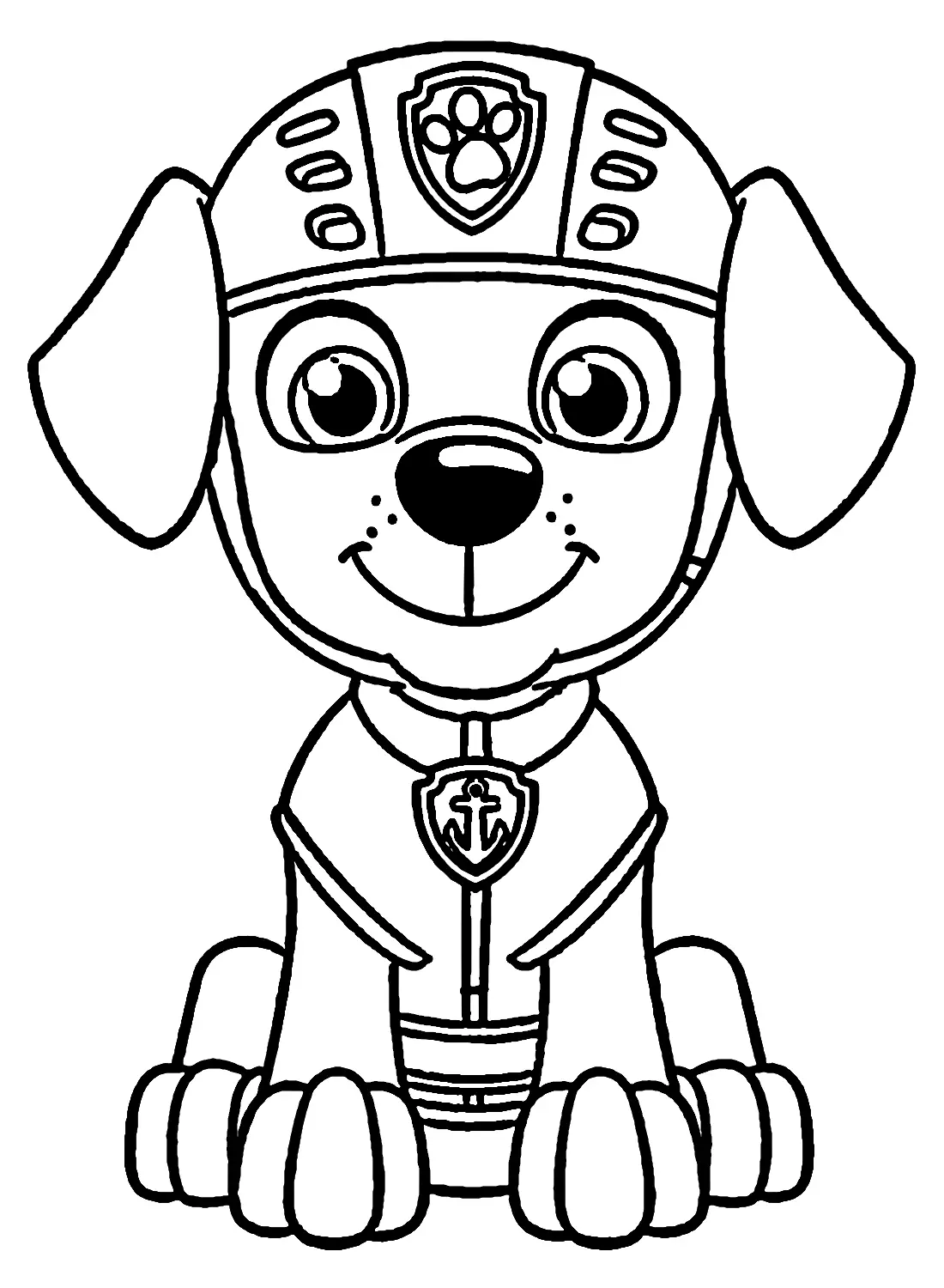 Zuma Paw Patrol Ausmalbilder 41